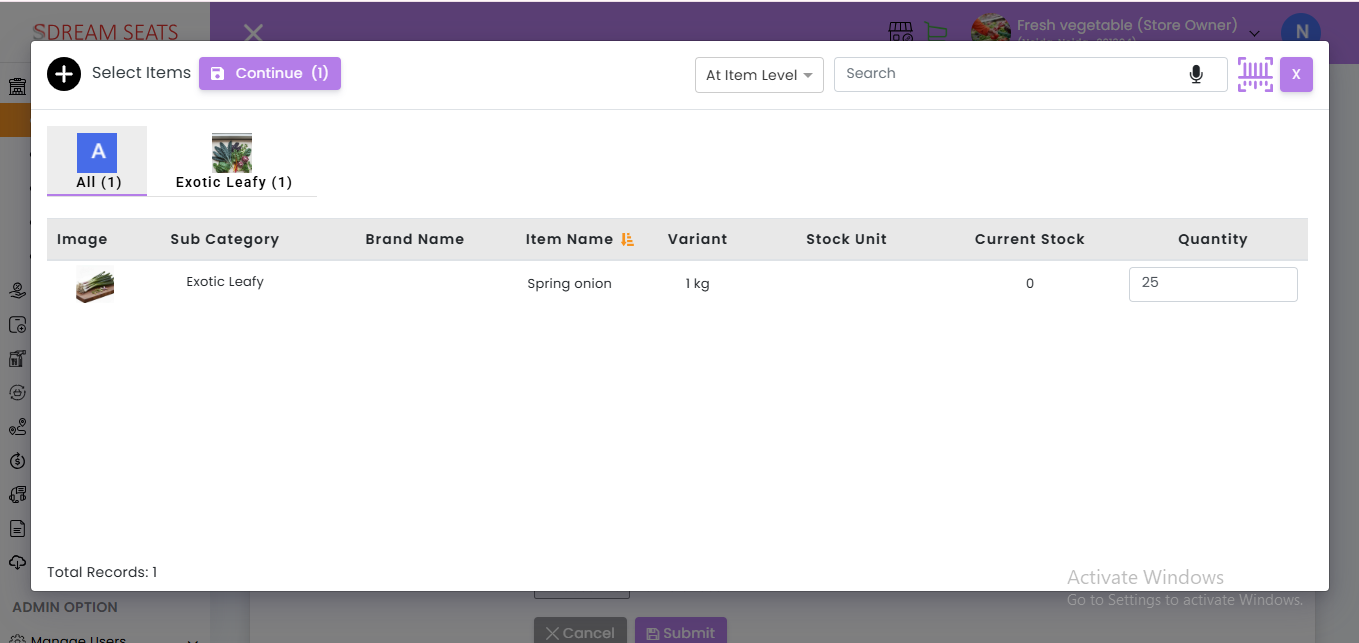 Inventory System