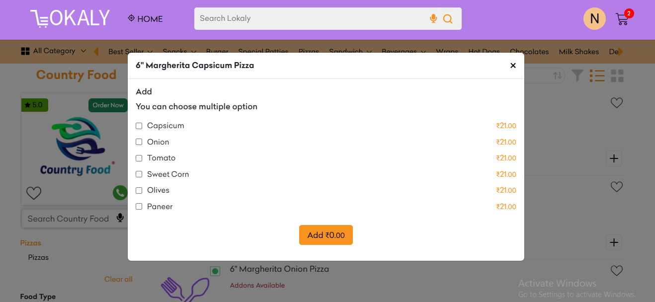 Eatery Module