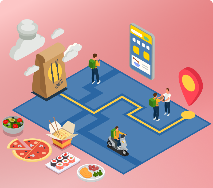 Custom Food Delivery App