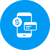 Receive payments and access order history